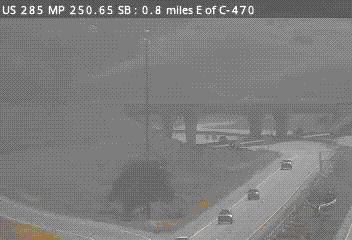 CDOT camera: 0.8 miles E of C-470