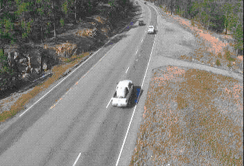 CDOT camera: 0.2 miles N of Kings Valley Dr in Conifer